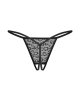 Stringi Obsessive Bianca crotchless Thong 2-Pack A'2 S-3XL